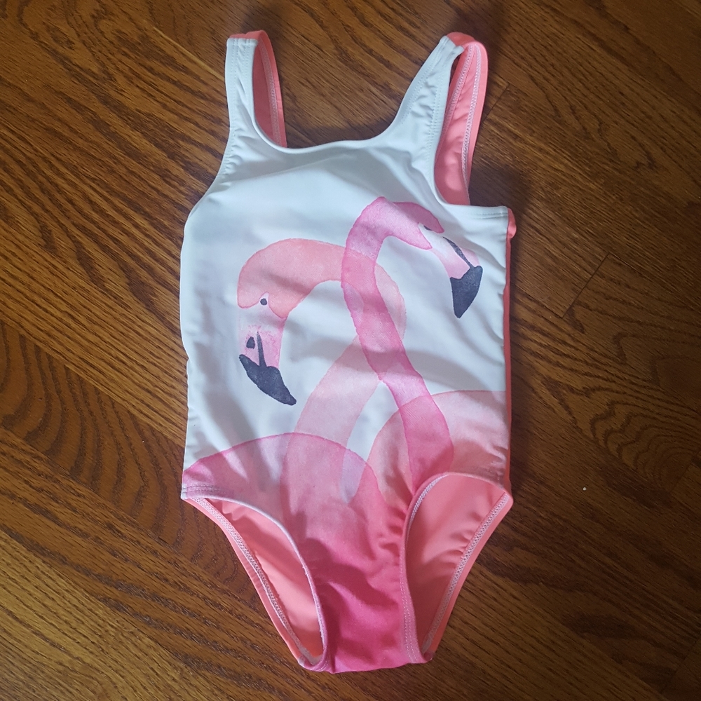 Old Navy Flamingo One Piece Swimsuit